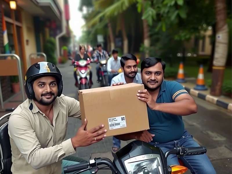 Parcel Rush players in India sharing their experiences on social media